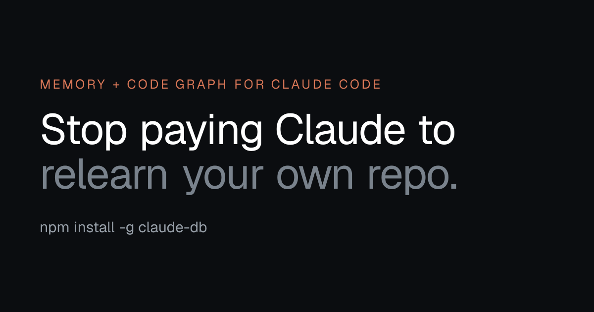 claude-db website preview